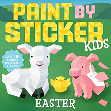 Paint by Sticker Kids: Easter Activity Book for Creative Fun!