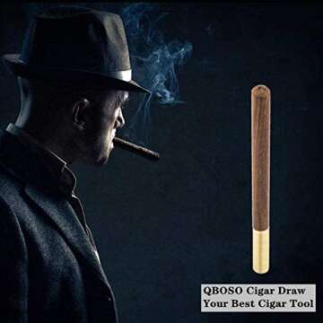 Cigar Draw Enhancer Tool QBOSO - Ultimate Smoking Experience