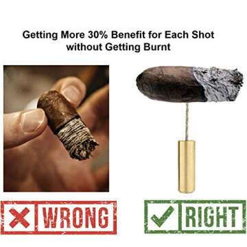 Cigar Draw Enhancer Tool for Ultimate Smoking Pleasure