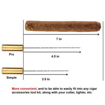 Cigar Draw Enhancer Tool for Ultimate Smoking Pleasure