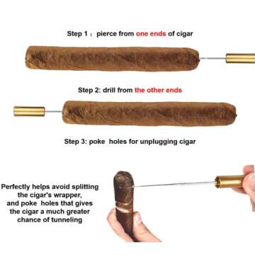 Cigar Draw Enhancer Tool for Ultimate Smoking Pleasure
