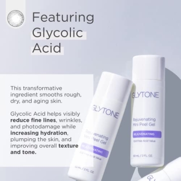 Glytone Mini Peel Gel for Glowing Skin | 10.8% Glycolic Acid