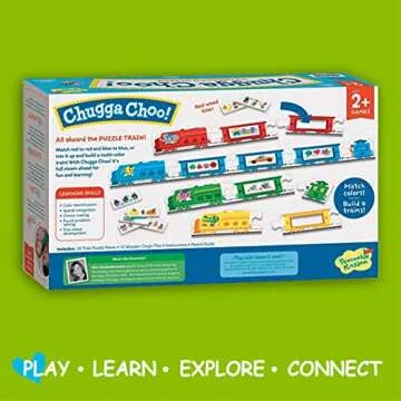 Chugga Choo Color-Learning Puzzle Game for Toddlers
