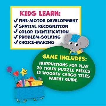 Chugga Choo Color-Learning Puzzle Game for Toddlers