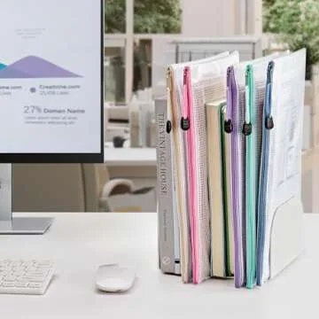 JARLINK 20PCS Mesh Zipper Pouches - Durable and Waterproof