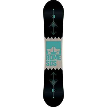 Rome Mechanic Snowboard - Versatile & Responsive Design