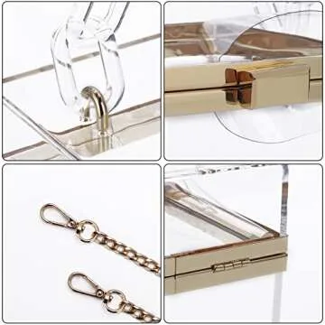 SharPlus Beaded Pearl Handbag Elegant Evening Bag