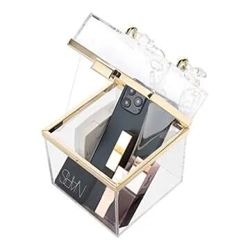 SharPlus Beaded Pearl Handbag Elegant Evening Bag