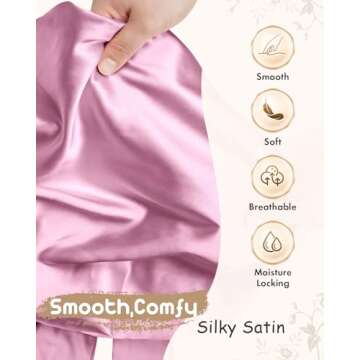 BONNET QUEEN Silk Bonnet - Stylish Hair Protection