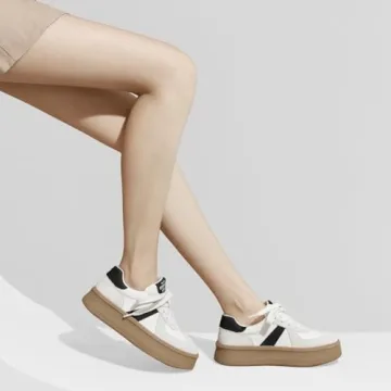 Stylish BEAU TODAY Women's Platform Sneakers for Everyday Wear