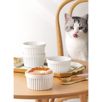 Sweese 8 oz Ramekin Set of 6 for Elegant Serving