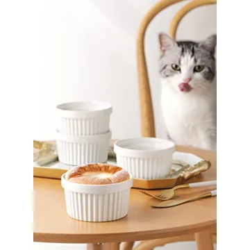Sweese 8 oz Ramekin Set of 6 for Elegant Serving