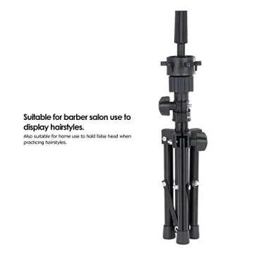 Anself + Tripod for Hairdressing Head to Stand On A Table