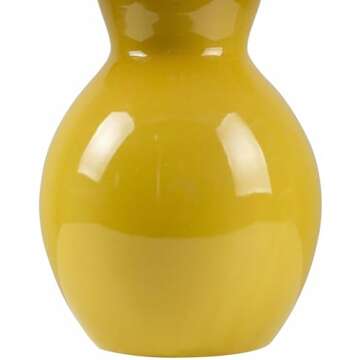 BoutiqueRugs Salgareda Boho Ceramic and Jute Bedside Table Lamp for Bedroom Nightstand - End Side Lighting for Living Room - Shade Rattan - Mustard, Beige - 15" H