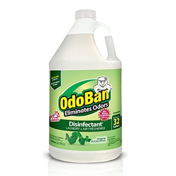 OdoBan Disinfectant Concentrate and Odor Eliminator, 1 Gallon - Enjoy Fresh Eucalyptus Scent!