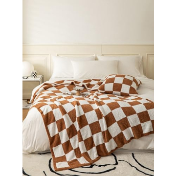 Ultra-Soft Buffalo Checkerboard Throw Blanket for All Ages
