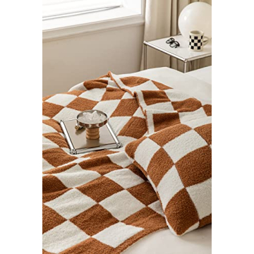 Ultra-Soft Buffalo Checkerboard Throw Blanket for All Ages