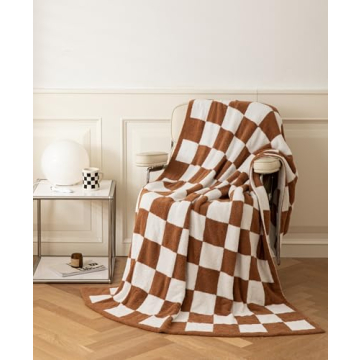 Ultra-Soft Buffalo Checkerboard Throw Blanket for All Ages