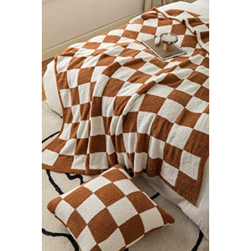 Ultra-Soft Buffalo Checkerboard Throw Blanket for All Ages