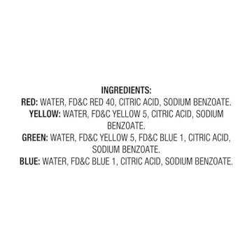 Vibrant Food Coloring Set for Baking Enthusiasts