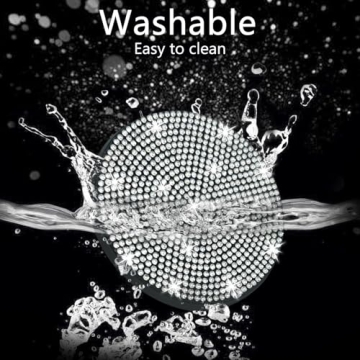 Stylish Rhinestone Car Coasters for Any Vehicle