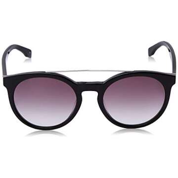 Lacoste L821S Round Sunglasses - Stylish Prescription-Ready Eyewear