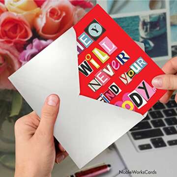 Funny Happy Anniversary Card for Couples - NobleWorks