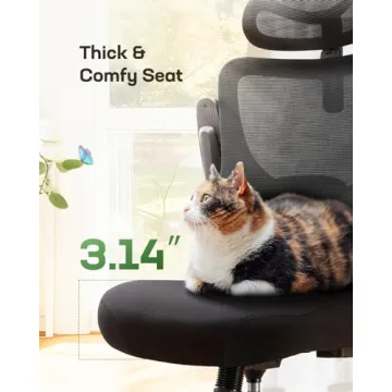 Marsail Ergonomic Office Chair with Adjustable Support