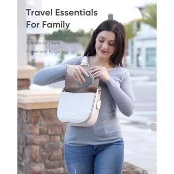 Holii Travel Pill Organizer: Portable 8 Compartment Case