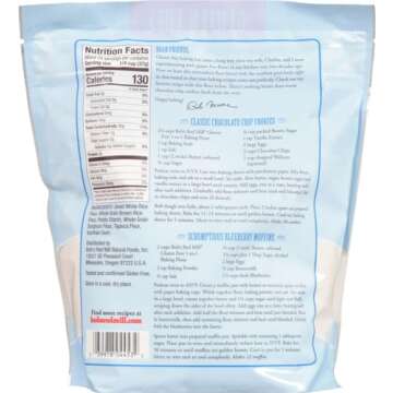 Bob's Red Mill Gluten Free 1 to 1 Baking Flour, 44oz (Pack of 1) - Non GMO, Vegan, Kosher