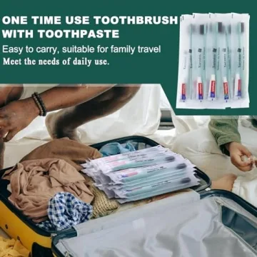 Xuezoioy Disposable Toothbrush Kit 30 Pack for Homeless Care