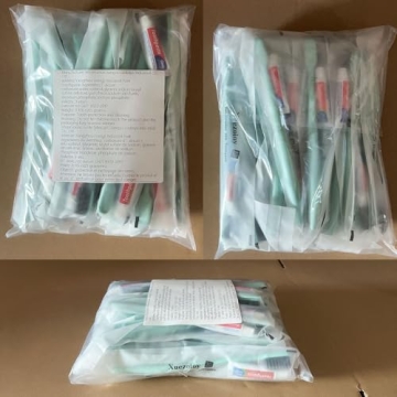 Xuezoioy Disposable Toothbrush Kit 30 Pack for Homeless Care