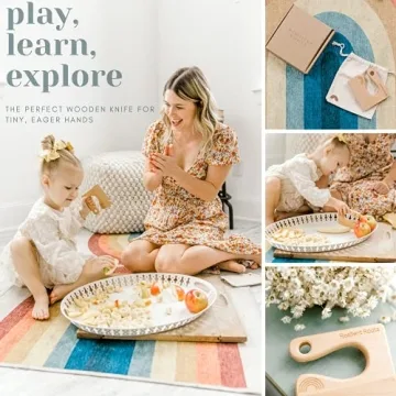 Montessori Kids Knife for Safe Toddler Cooking