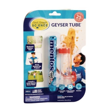 Steve Spangler Science Geyser Tube Experiment, Chemical Reactions Science Experiments for Kids, Amaz...