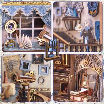 DIY Book Nook Kit - Nebula Rest Room for Adults