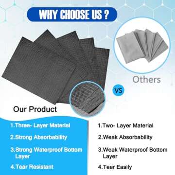 Disposable Dental Bibs (Pack of 125) 13"x 18" - 3 Ply Waterproof Tattoo Supplies Cover for Patients - Dentist, Esthetician Supplies Tray Cover Nail Table Cover Eyelash Supplies (Pink)