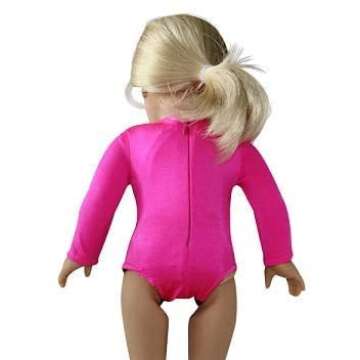 Sparkling American Doll Gymnastics Set - 4 Piece