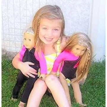 Sparkling American Doll Gymnastics Set - 4 Piece