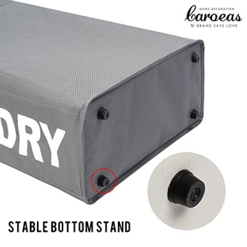 Caroeas Slim Laundry Hamper for Space Saving and Style