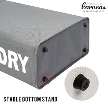 Caroeas Slim Laundry Hamper for Space Saving and Style