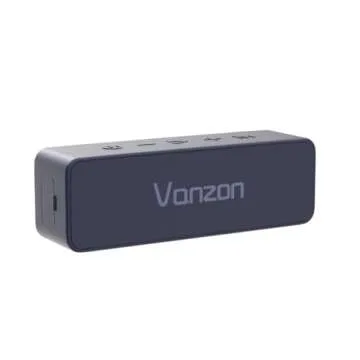 Vanzon Bluetooth Speakers V40 Portable Wireless Speaker V5.0 with 24W Loud Stereo Sound, TWS, 24H Playtime & IPX7 Waterproof, Suitable for Travel, Home&Outdoors