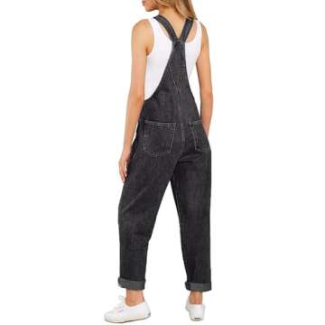 LookbookStore Overalls for Women - Classic Denim Bibs for All Occasions