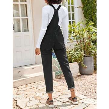 LookbookStore Women's Bib Overalls for Spring Summer Fashion