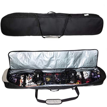 Athletico Peak Padded Snowboard Bag - Durable & Stylish Gear Protection