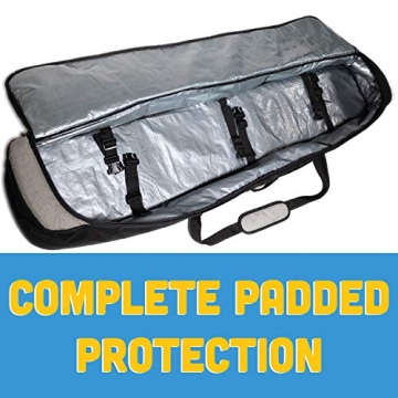 Athletico Peak Padded Snowboard Bag - Durable & Stylish Gear Protection