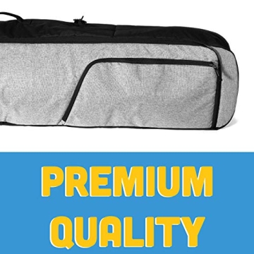 Athletico Peak Padded Snowboard Bag - Durable & Stylish Gear Protection