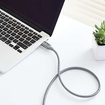 High-Speed 4K HDMI Cable with Braided Cord