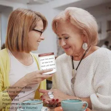 Homslover Daughter in Law Funny Lavender Candle Gifts