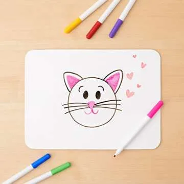 Durable Double Sided Dry Erase Whiteboards for Kids