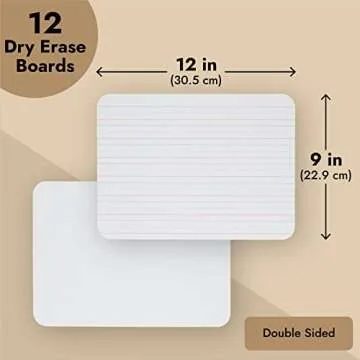 Durable Double Sided Dry Erase Whiteboards for Kids